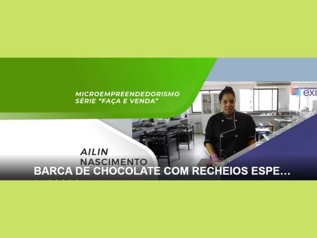 Instituto Êxito - Barca de Chocolate com recheios especiais